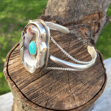 Load image into Gallery viewer, Mandana Studios sterling silver CRYSTAL CAVE WITH AMAZONITE CUFF
