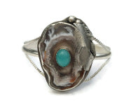 Mandana Studios sterling silver CRYSTAL CAVE WITH AMAZONITE CUFF