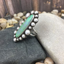 Load image into Gallery viewer, Mandana Studios sterling silver STATEMENT BUBBLE OPAL RING
