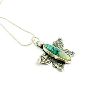 Load image into Gallery viewer, Mandana Studios sterling silver OPAL BUTTERFLY PENDANT
