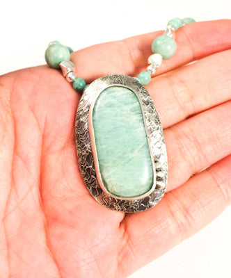 Mandana Studios AMAZONITE NECKLACE