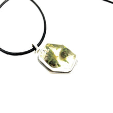 Load image into Gallery viewer, Mandana Studios Cannabis pendant, cannabis resin jewelry, afghan kush pendant
